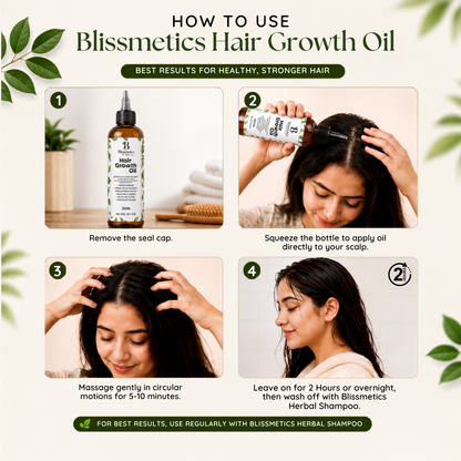 Blissmetics Hair Growth Oil 250ml