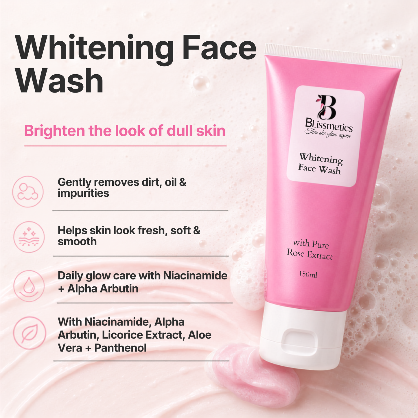 Whitening Face Wash  150g