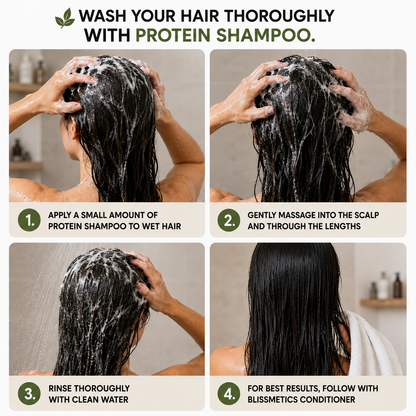 Protein Shampoo for Stronger, Smoother Hair | 250ml